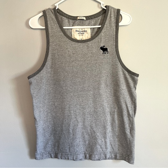 Abercrombie & Fitch Other - Abercrombie & Fitch Small S Gray Muscle Fit Tank